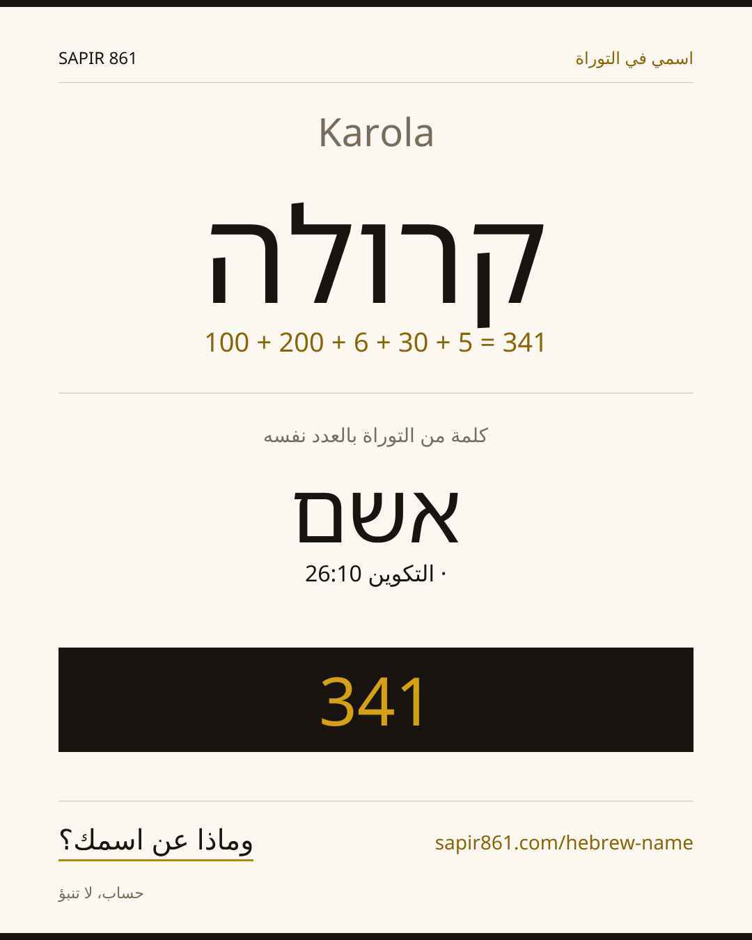 Karola — קרולה