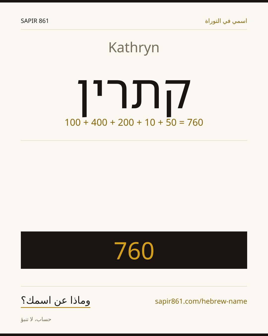 Kathryn — קתרין