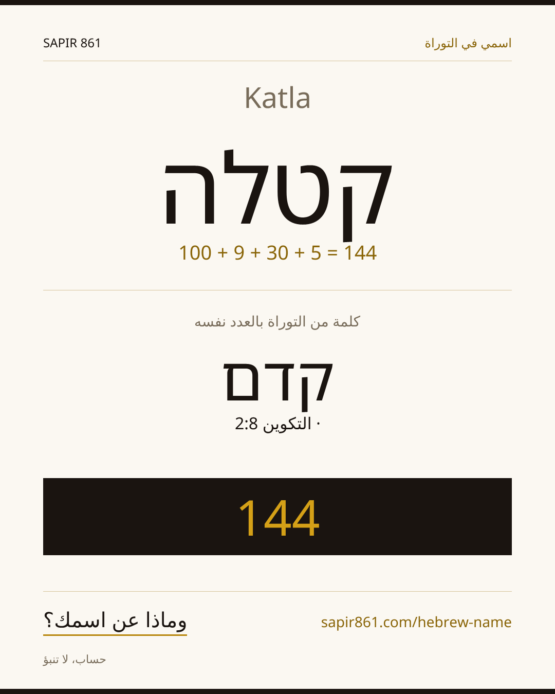 Katla — קטלה