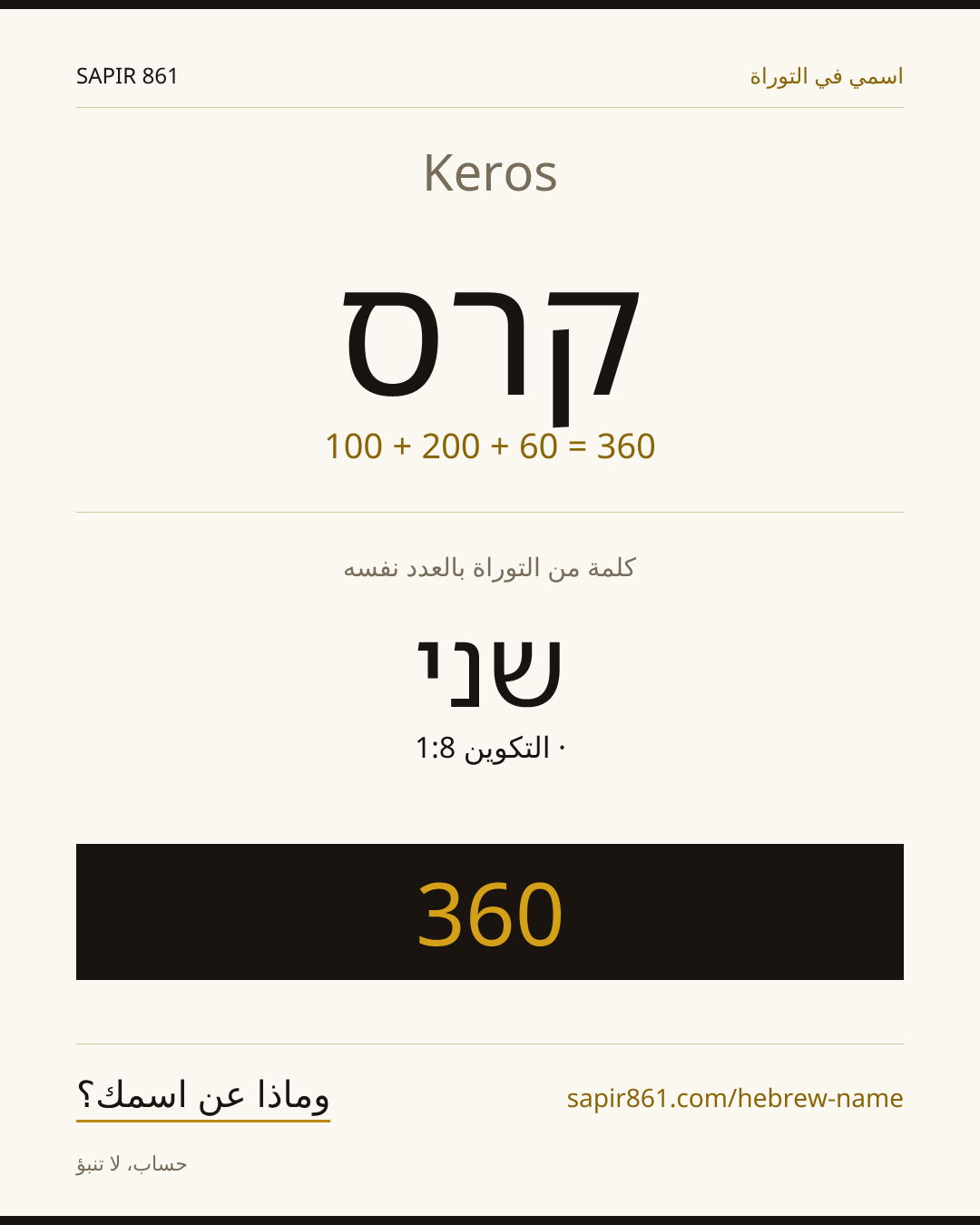 Keros — קרס