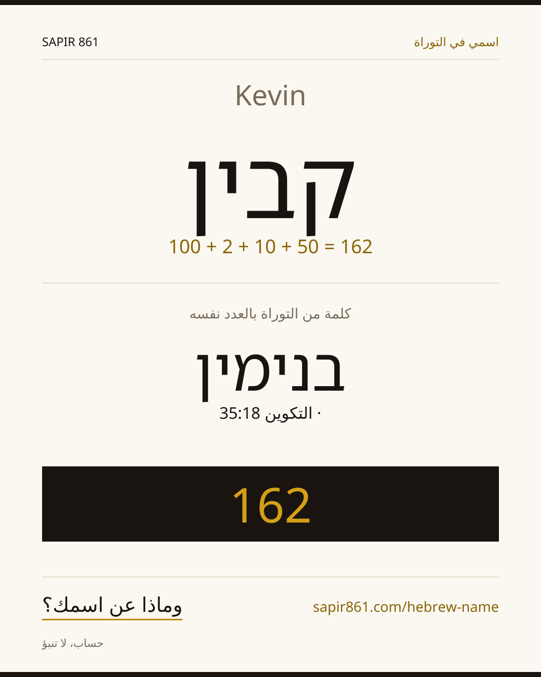 Kevin — קבין