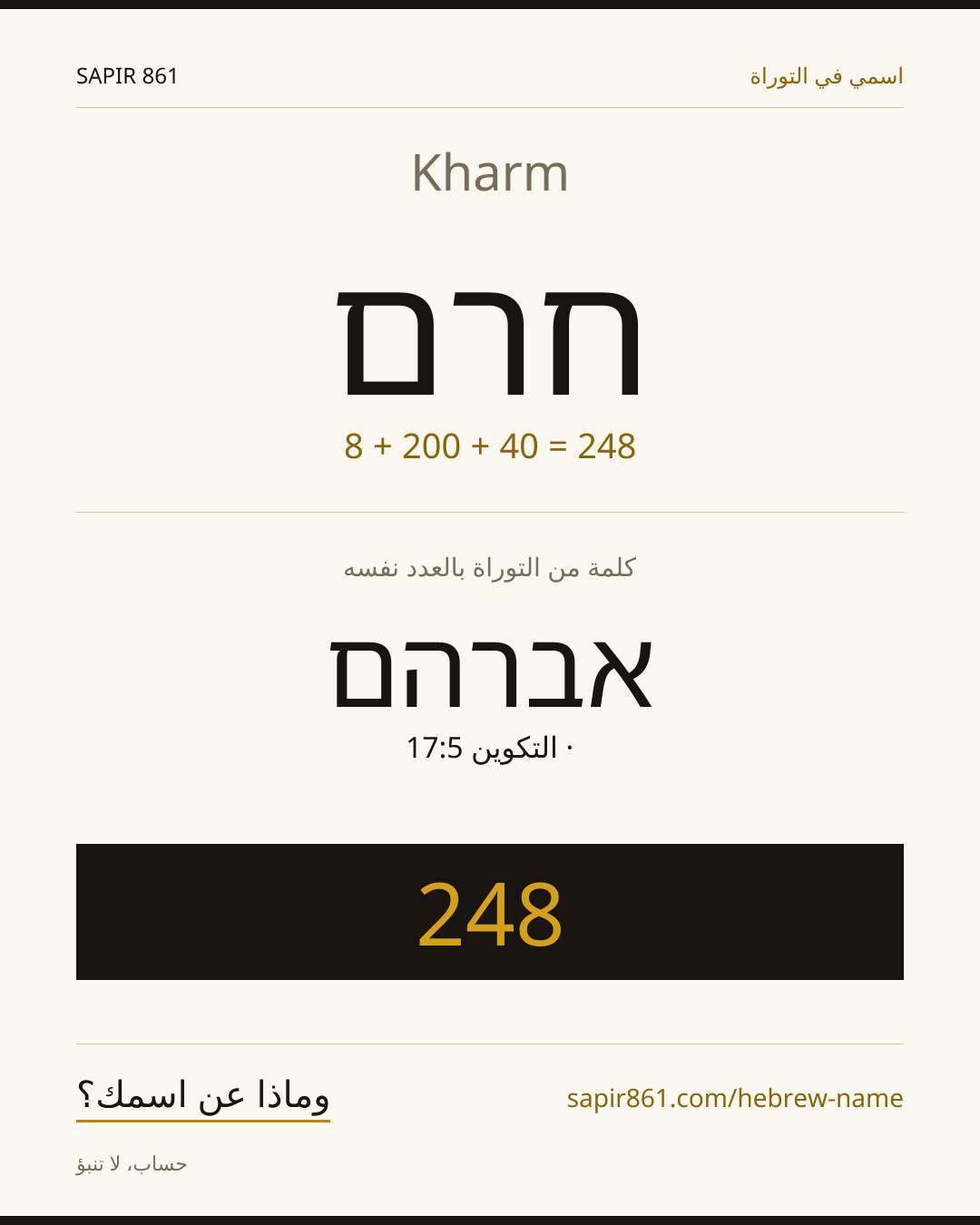 Kharm — חרם