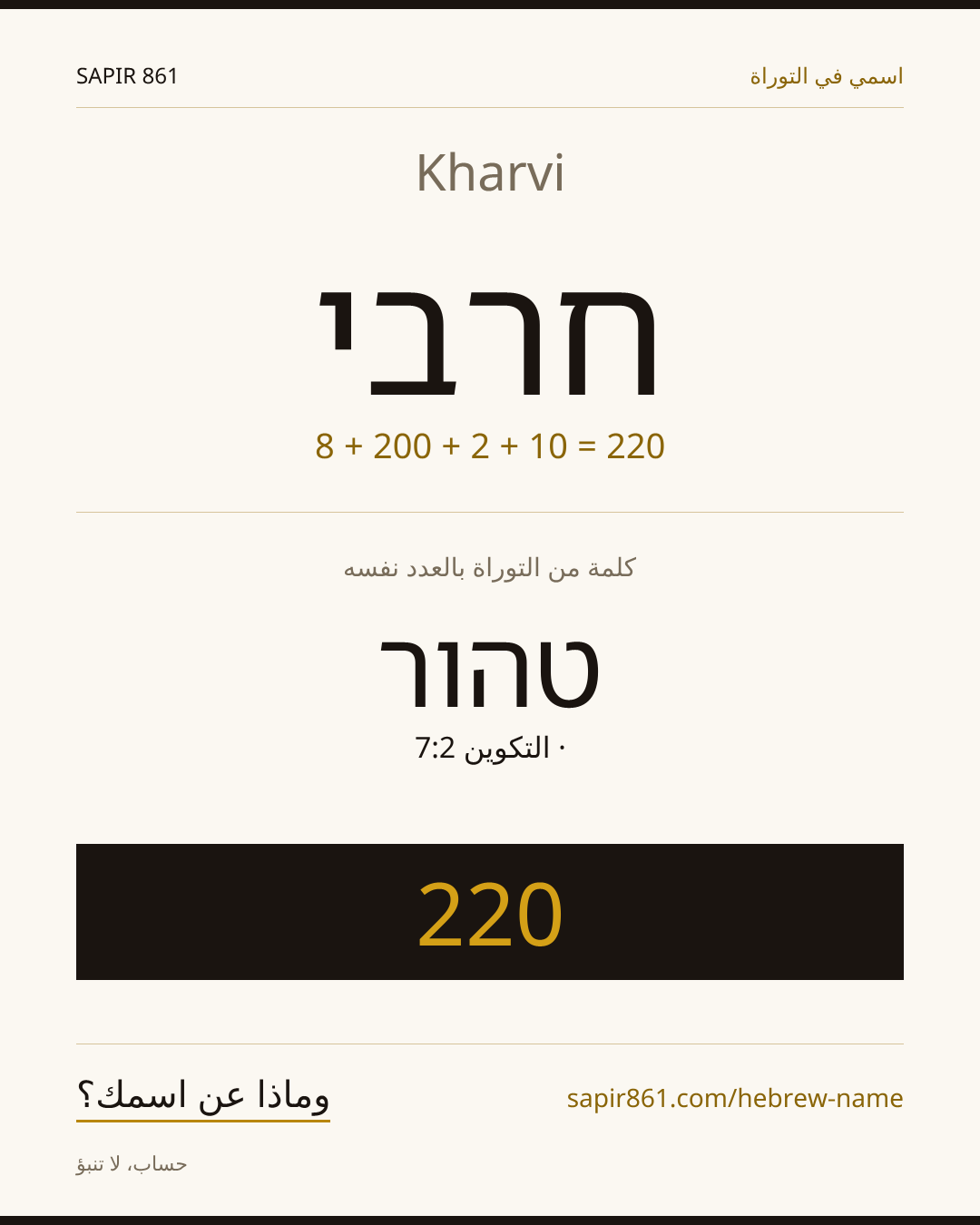 Kharvi — חרבי