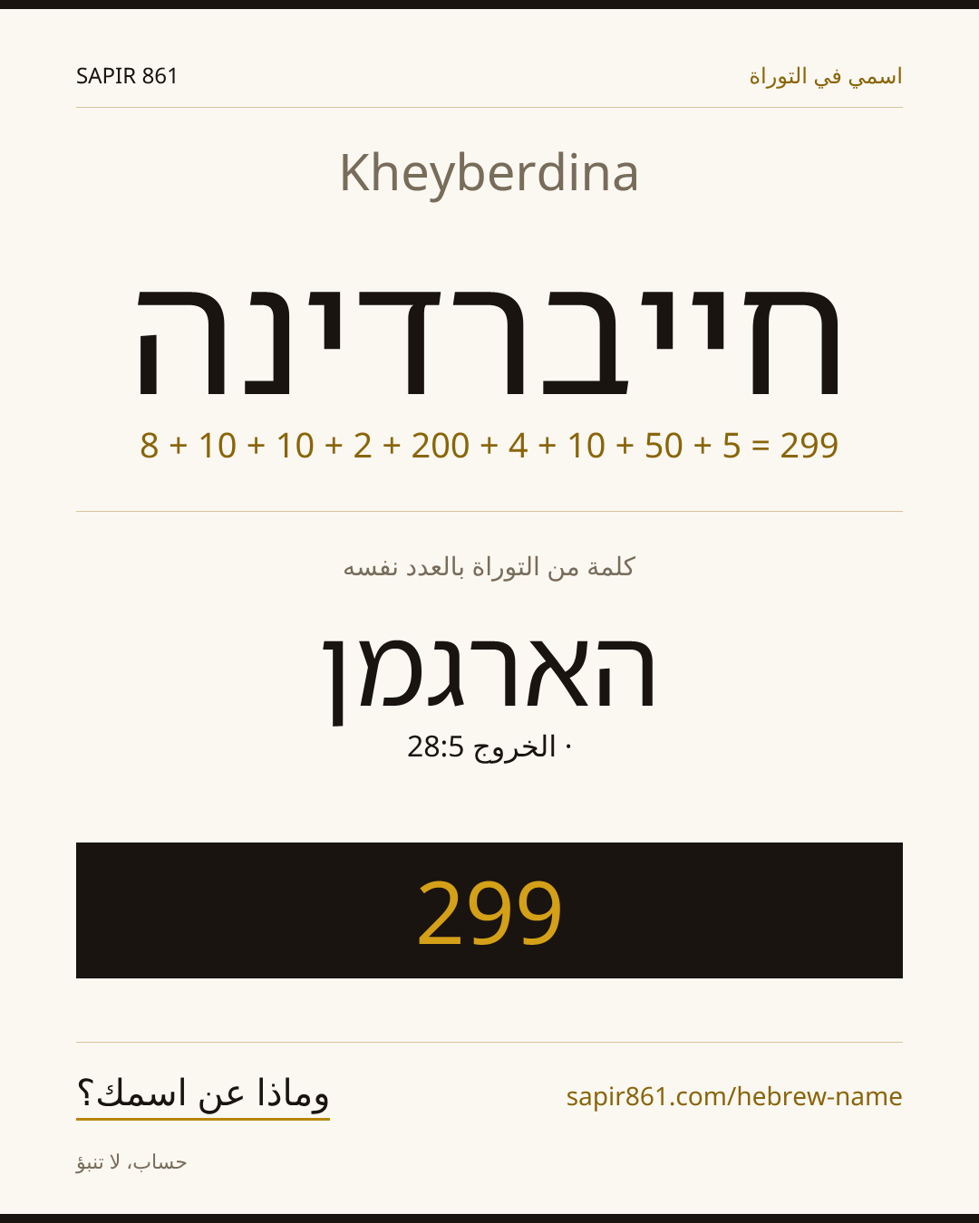 Kheyberdina — חייברדינה
