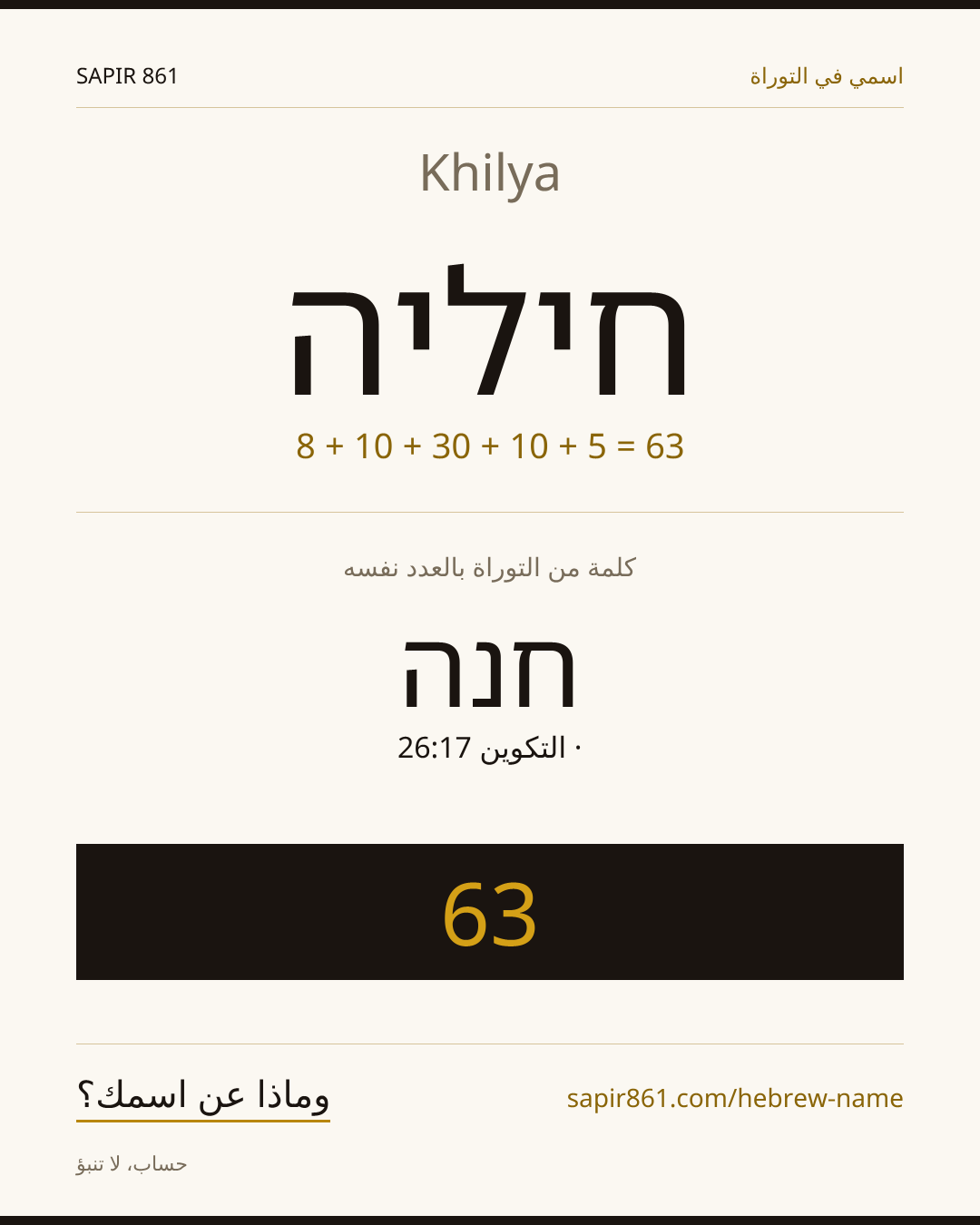 Khilya — חיליה