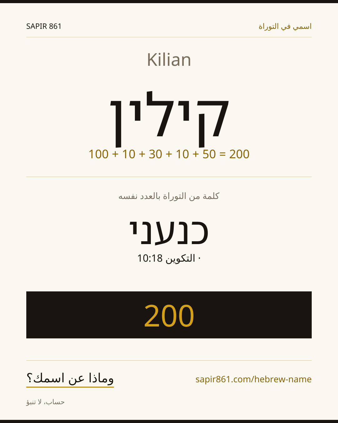 Kilian — קילין