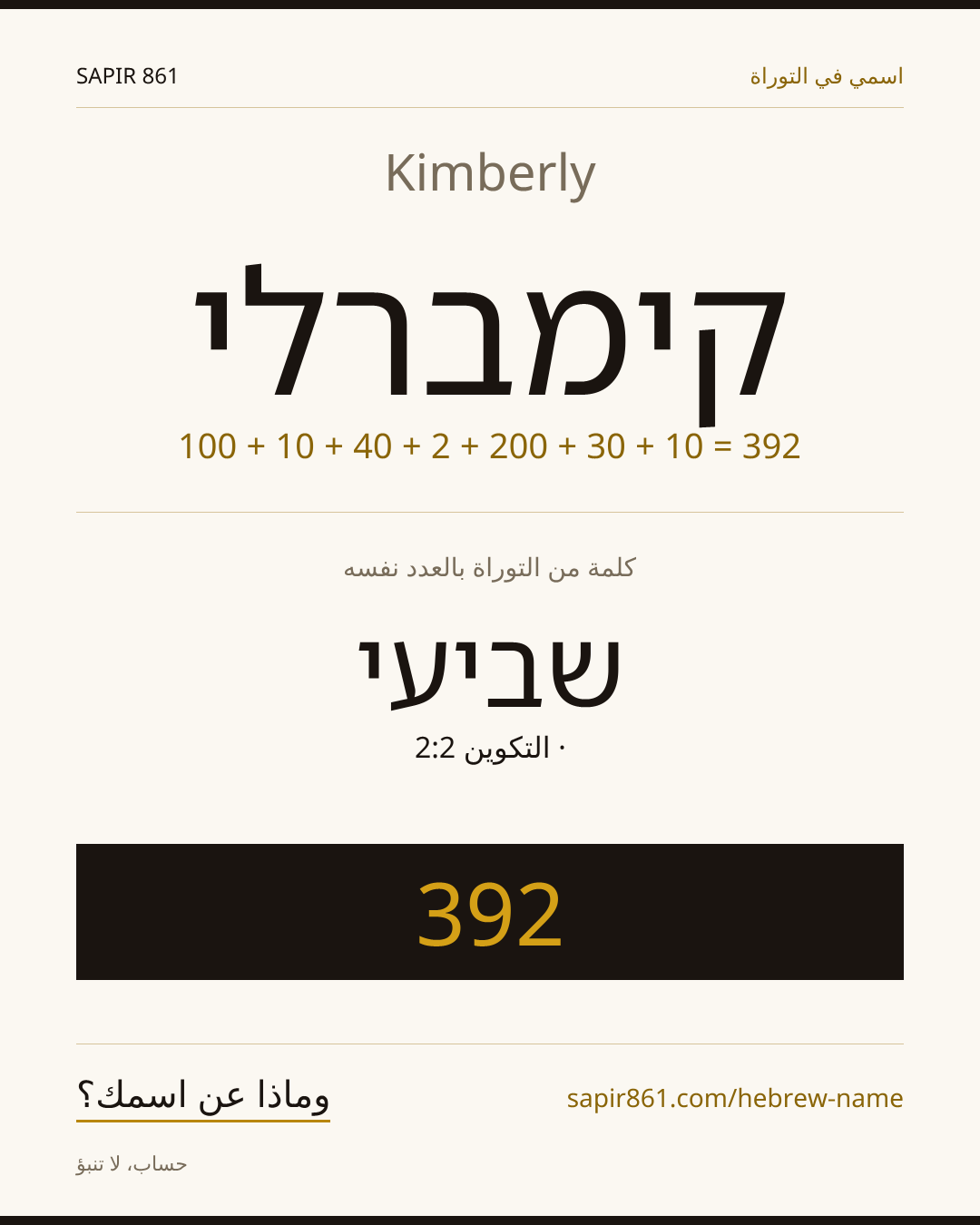 Kimberly — קימברלי