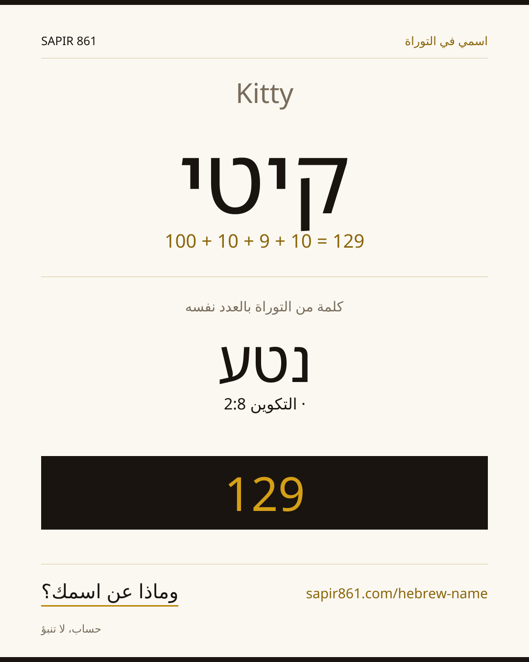 Kitty — קיטי