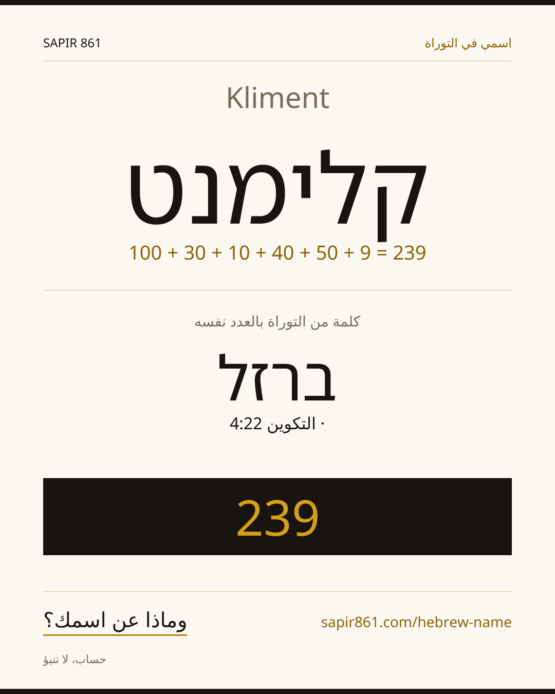 Kliment — קלימנט