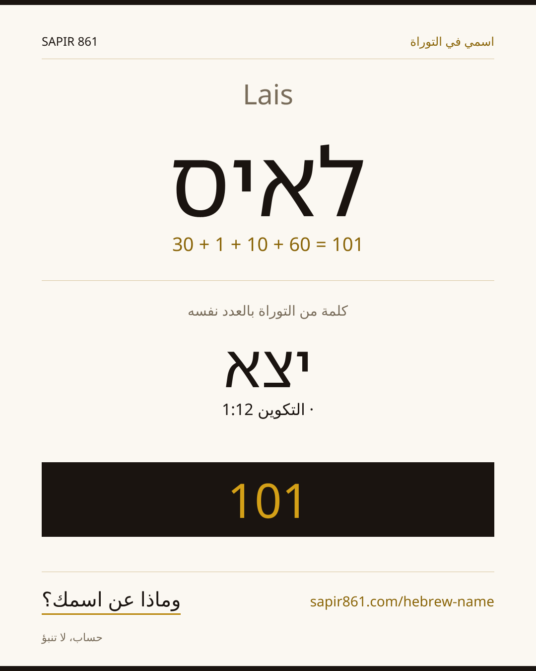Lais — לאיס