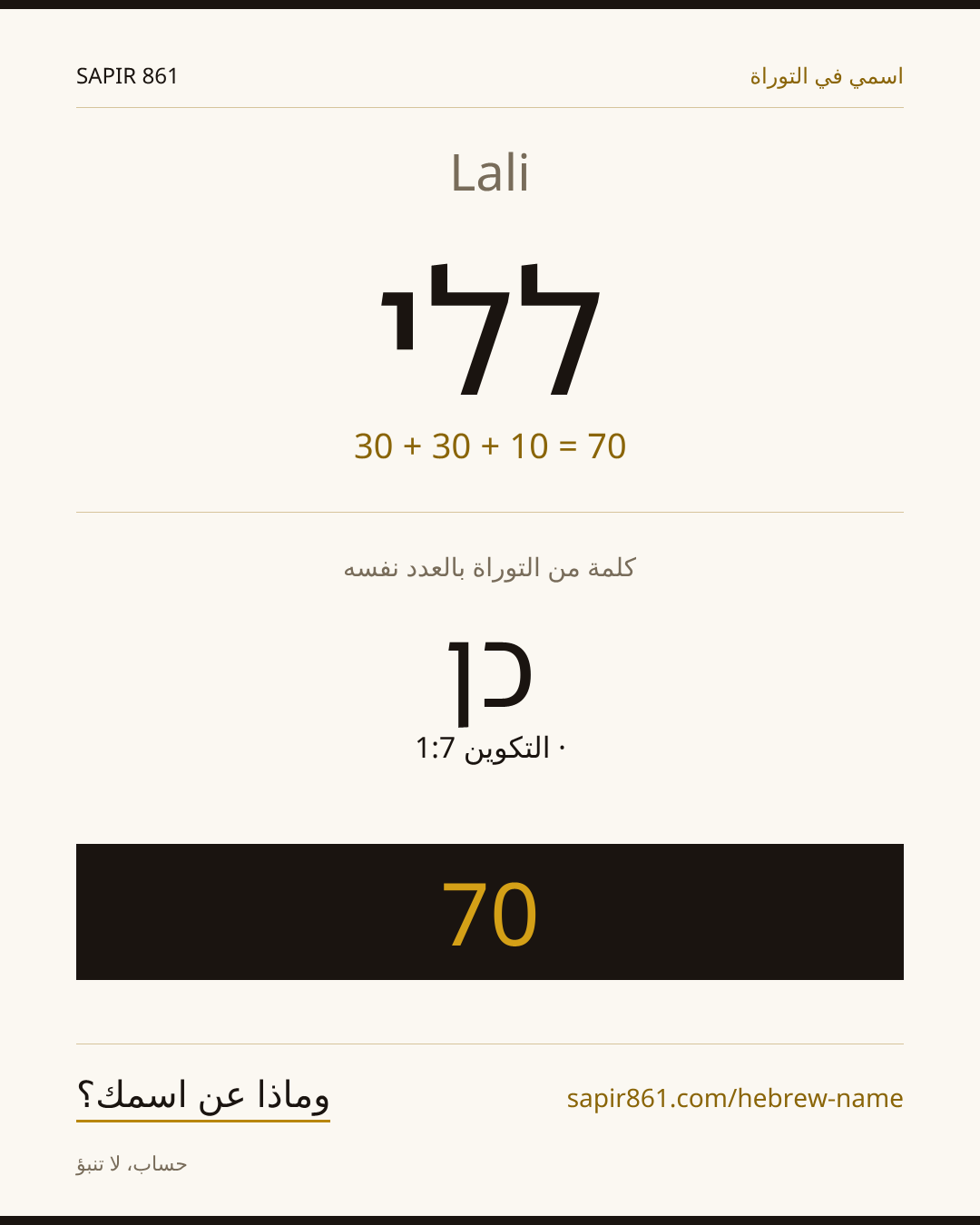 Lali — ללי