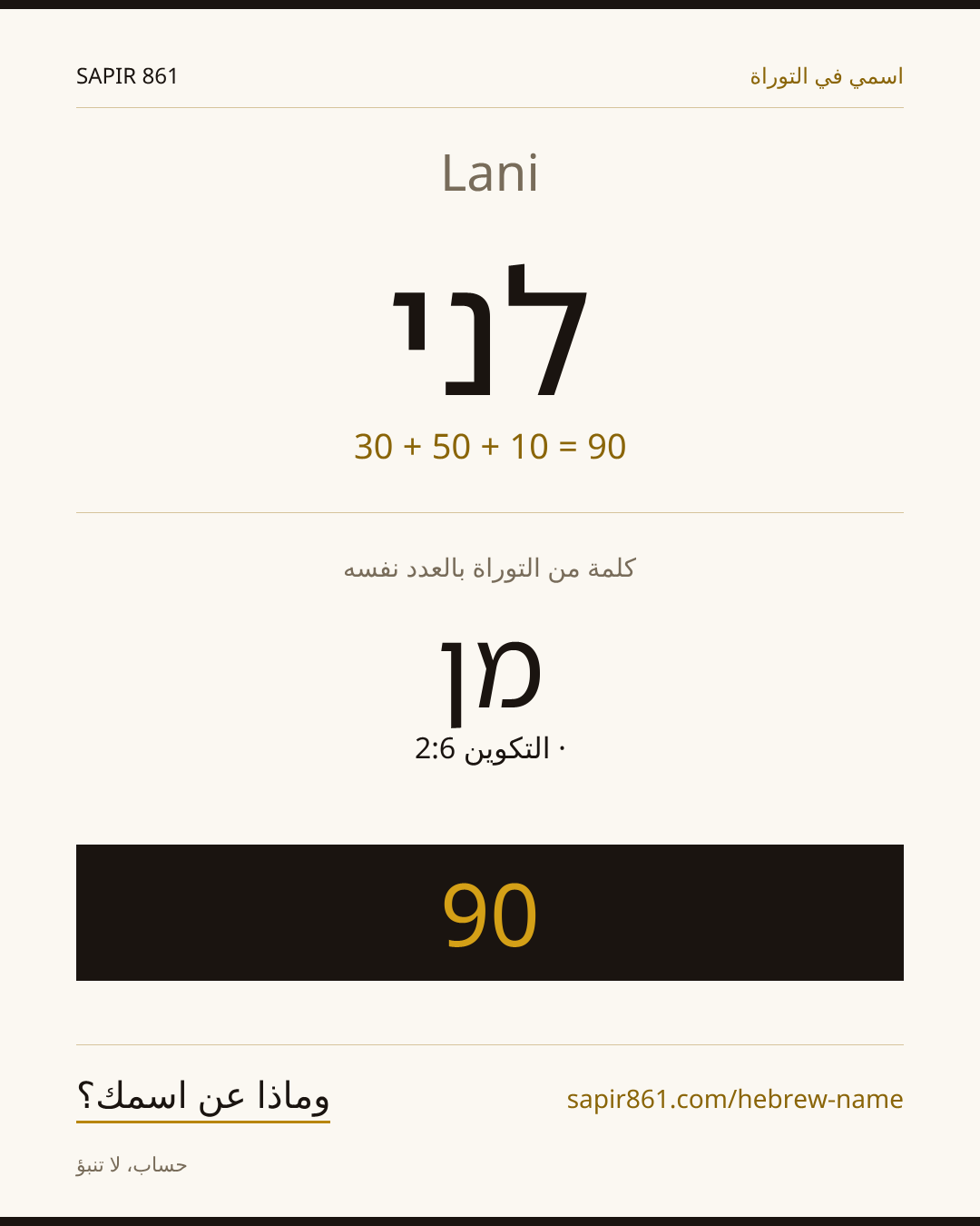 Lani — לני