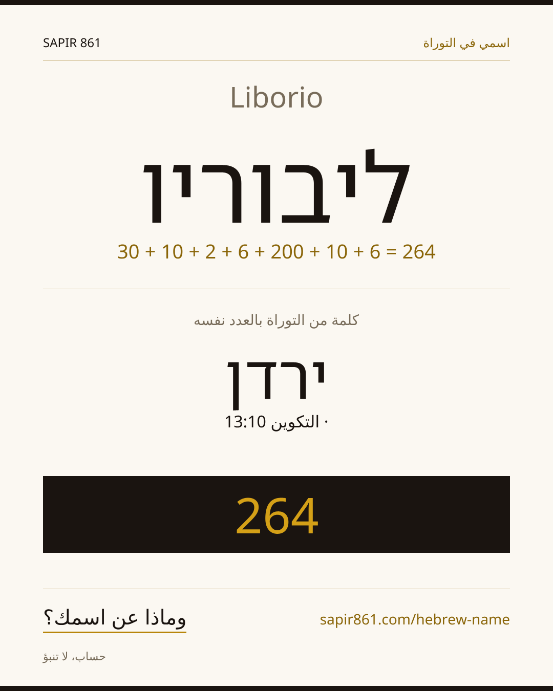 Liborio — ליבוריו