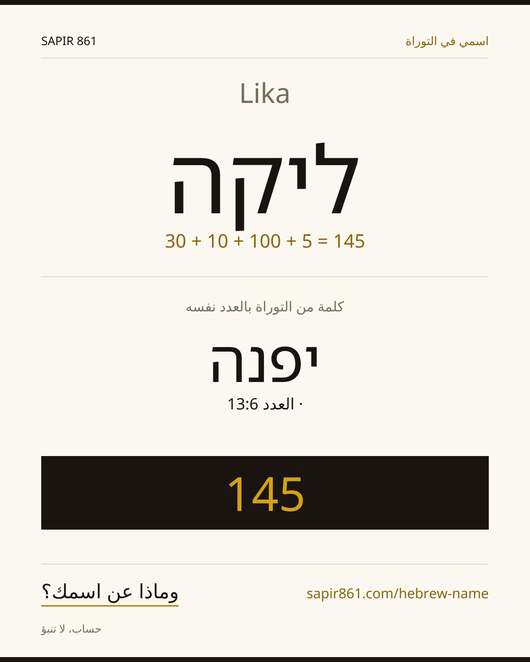 Lika — ליקה