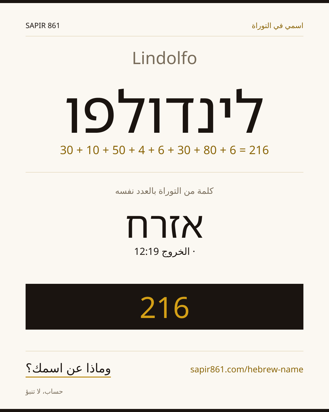 Lindolfo — לינדולפו