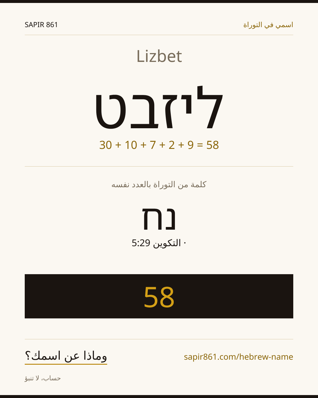 Lizbet — ליזבט