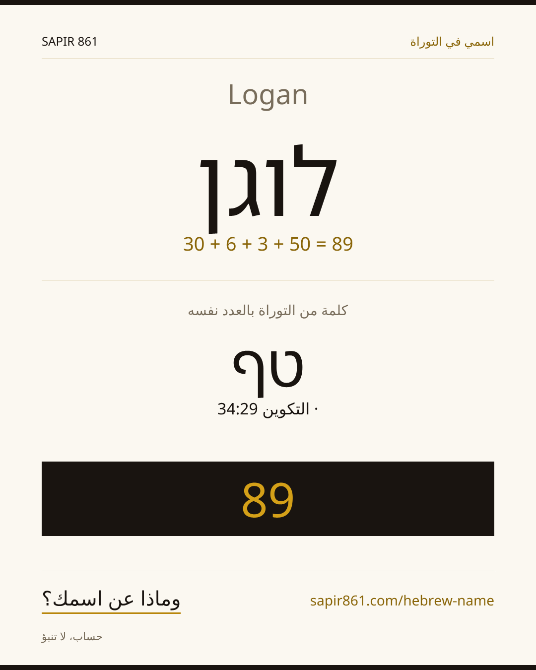 Logan — לוגן