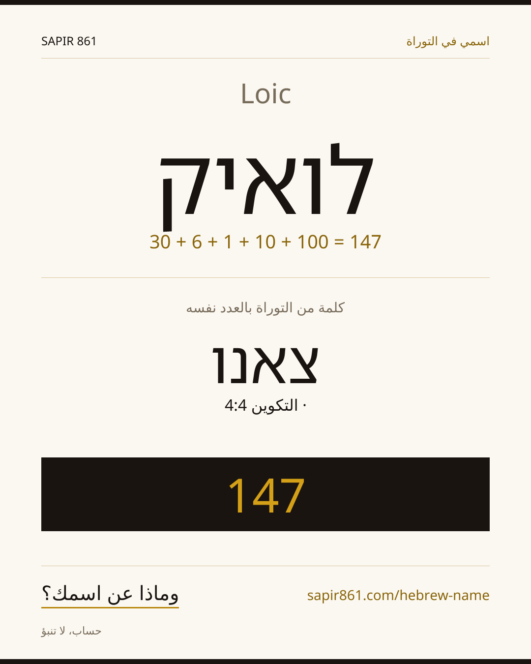 Loic — לואיק