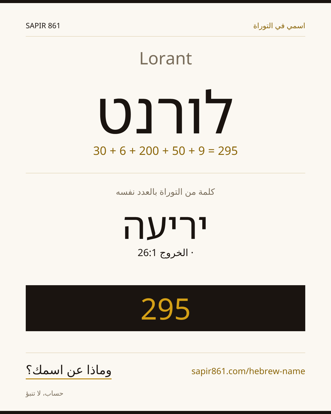 Lorant — לורנט