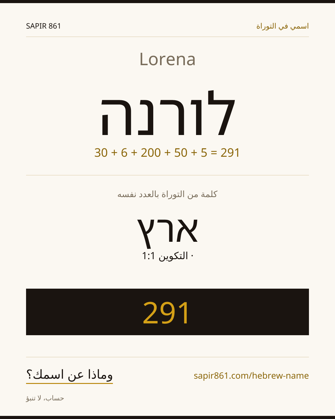Lorena — לורנה