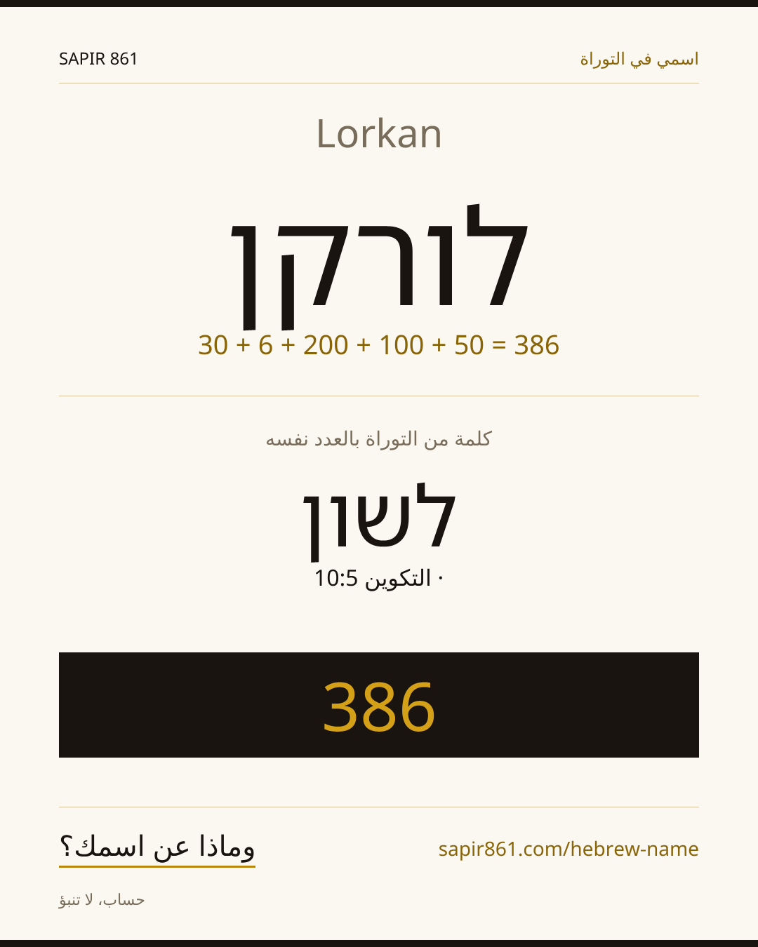Lorkan — לורקן