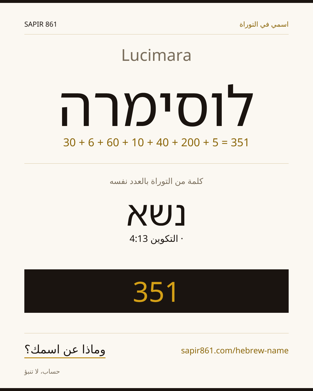 Lucimara — לוסימרה