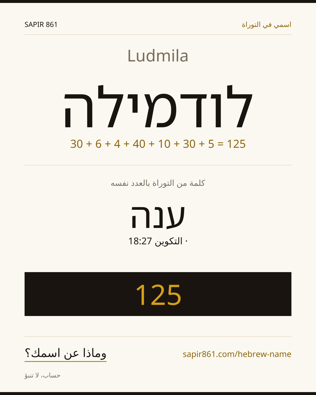 Ludmila — לודמילה