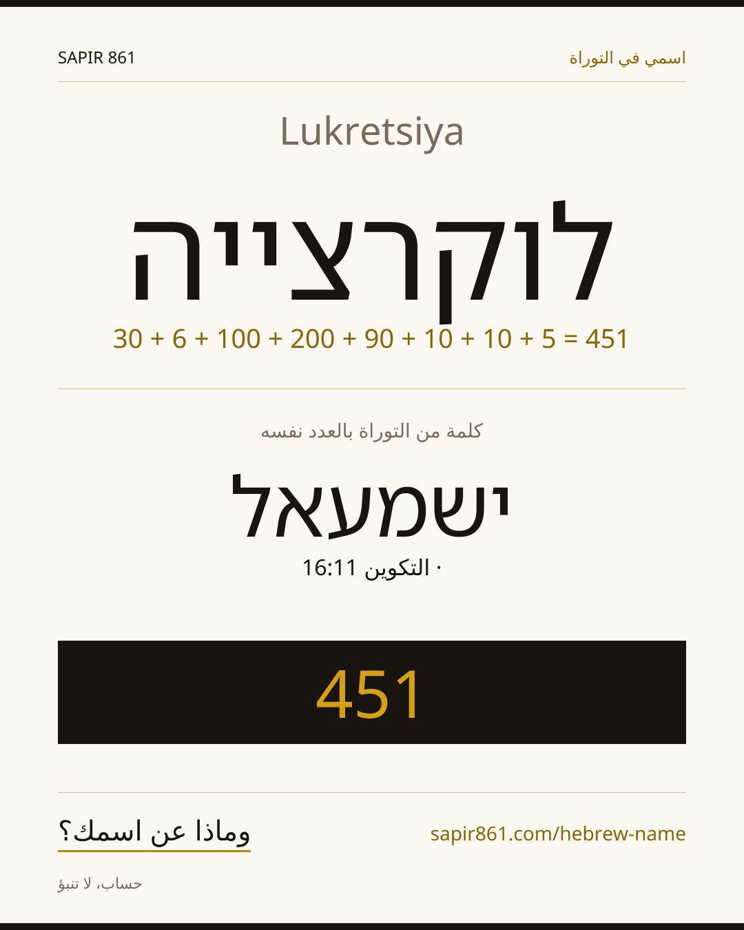 Lukretsiya — לוקרצייה
