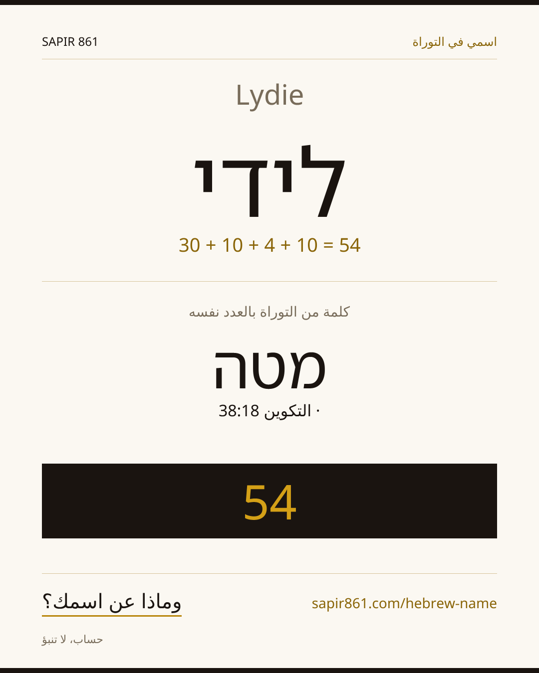 Lydie — לידי