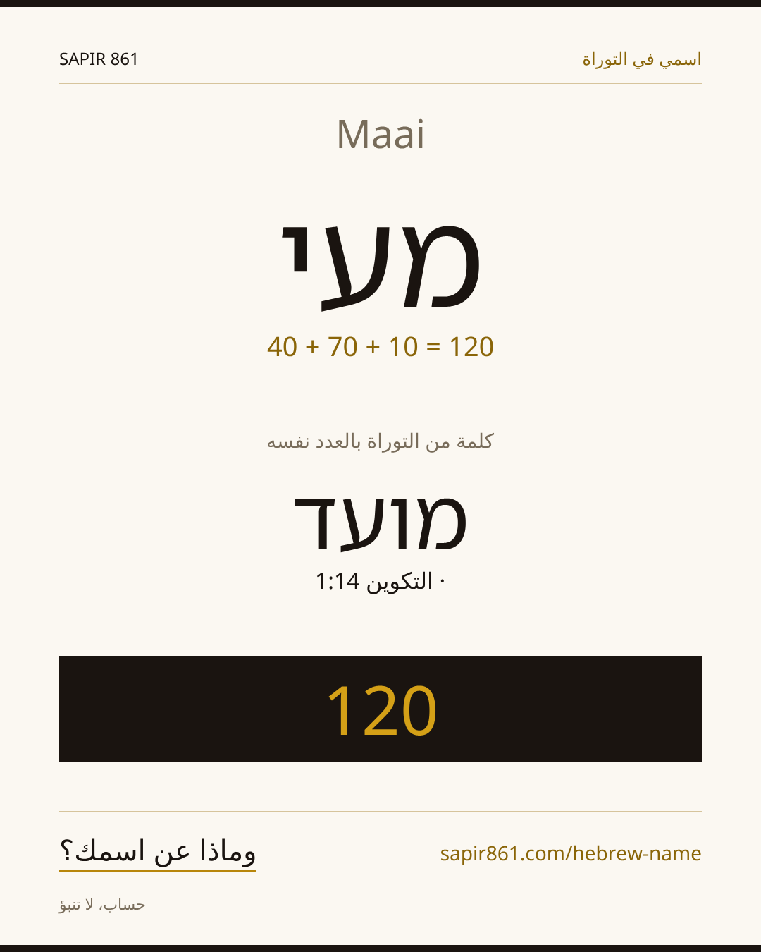 Maai — מעי