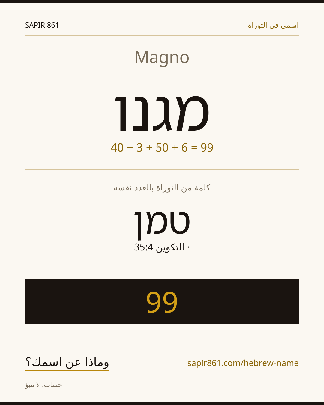 Magno — מגנו