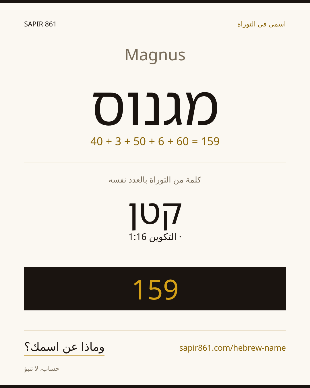 Magnus — מגנוס