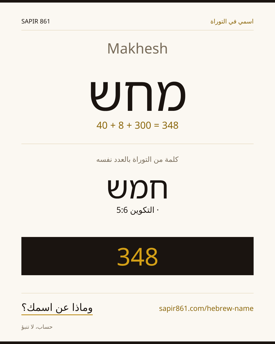 Makhesh — מחש