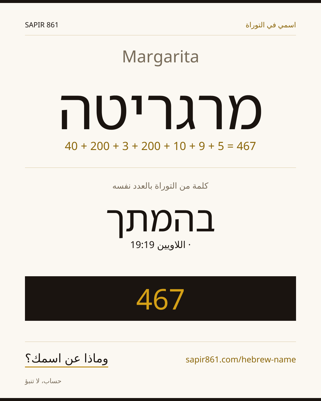 Margarita — מרגריטה