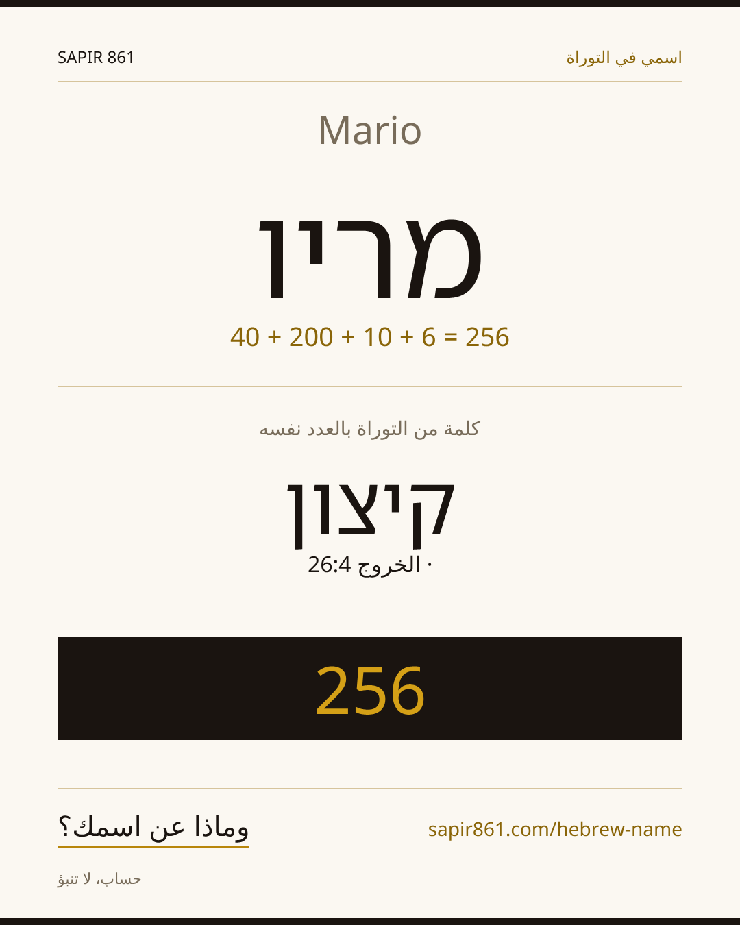 Mario — מריו