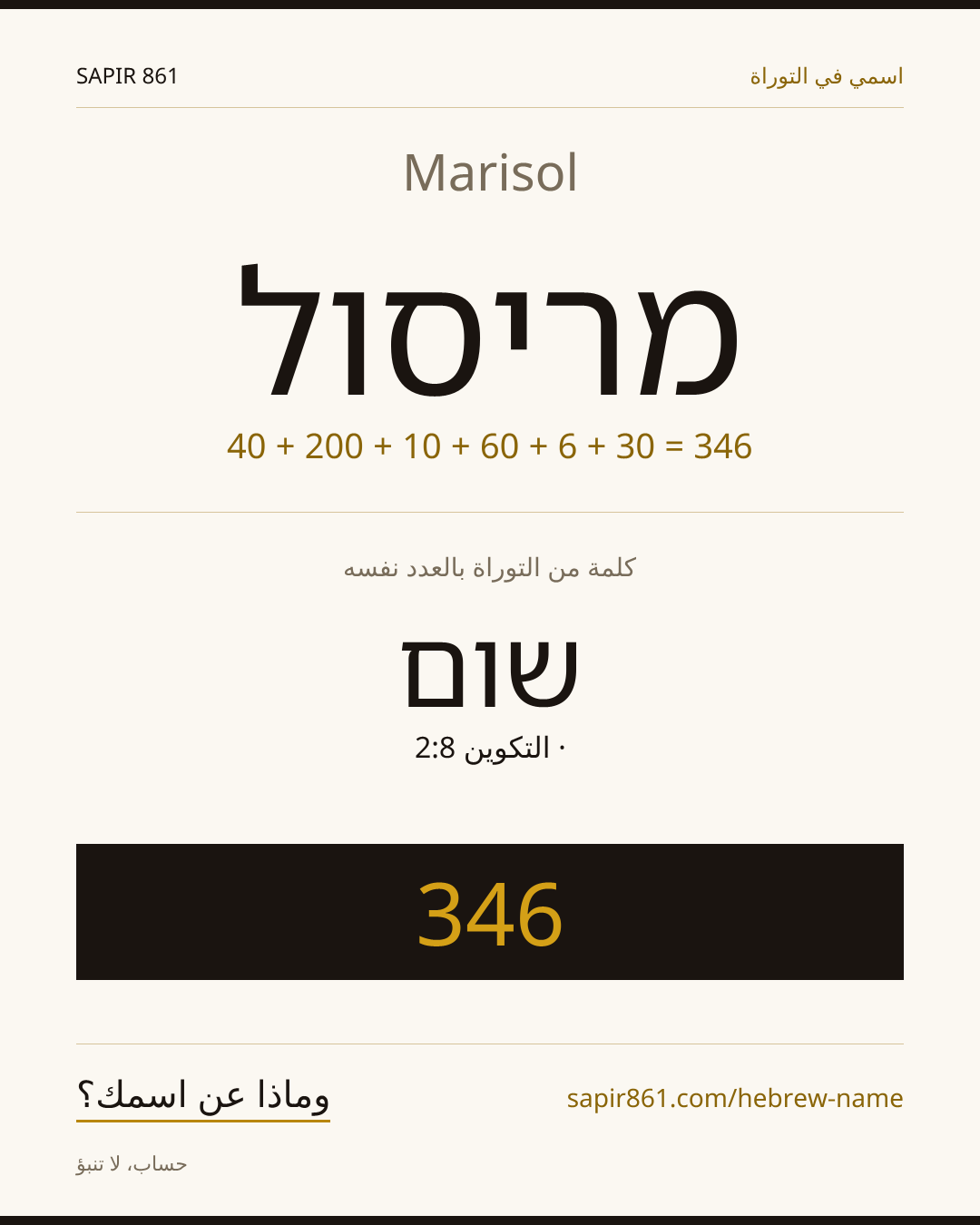 Marisol — מריסול