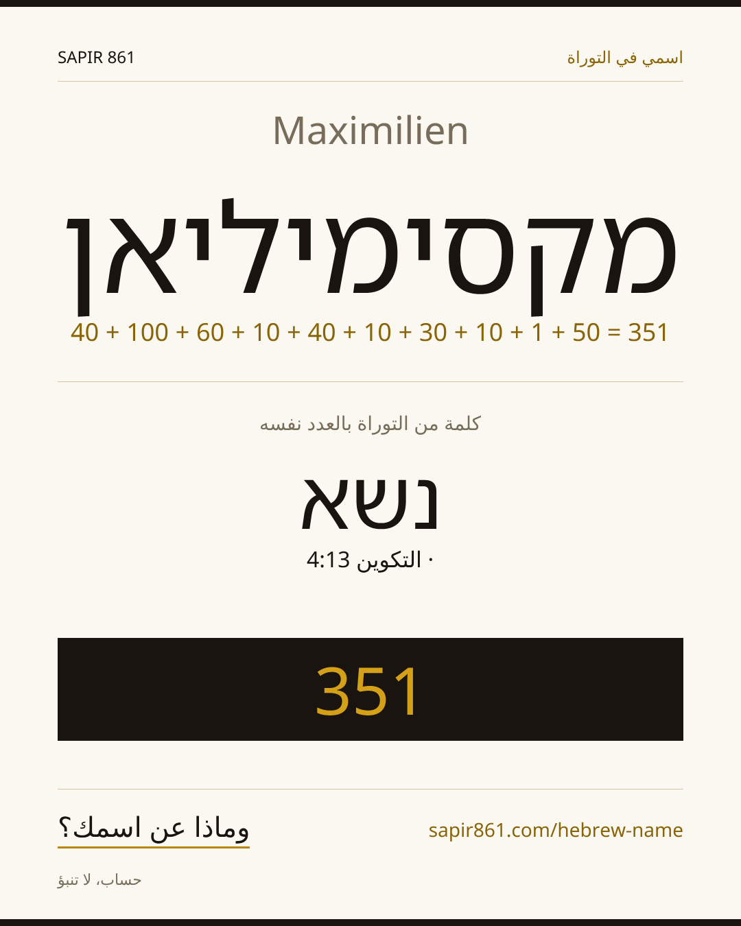 Maximilien — מקסימיליאן