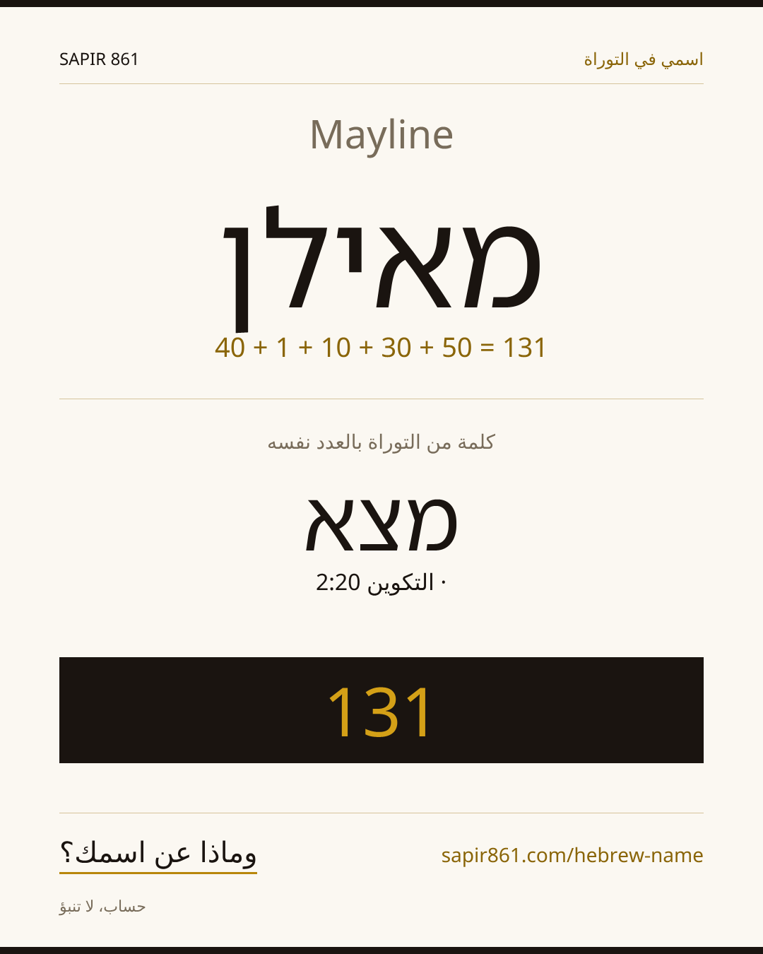 Mayline — מאילן