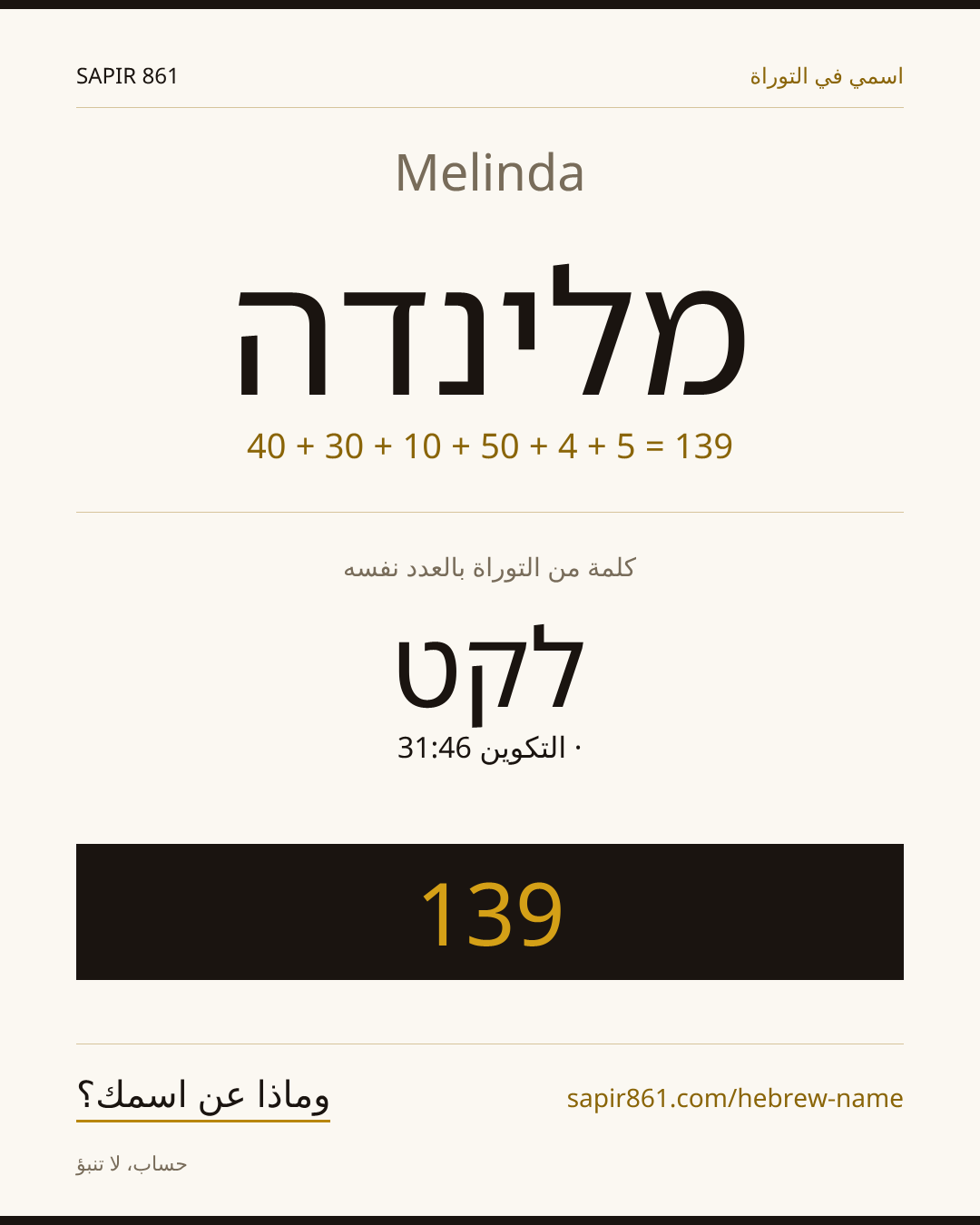Melinda — מלינדה
