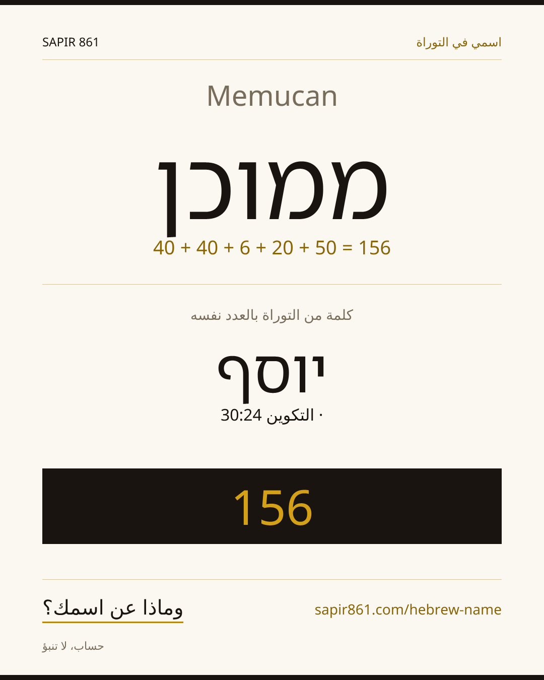 Memucan — ממוכן