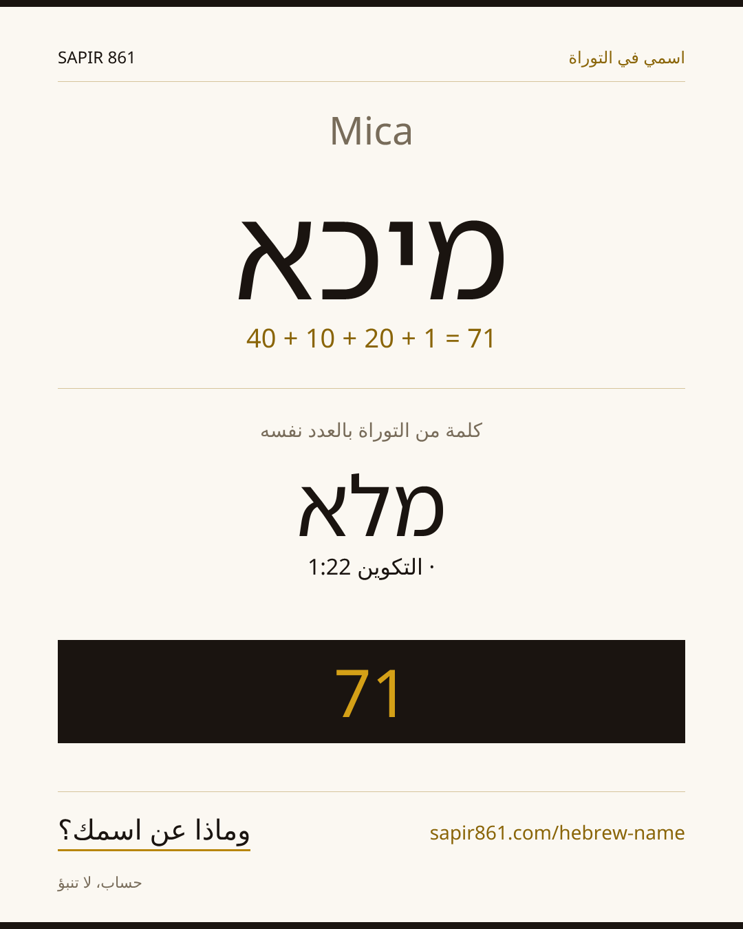 Mica — מיכא