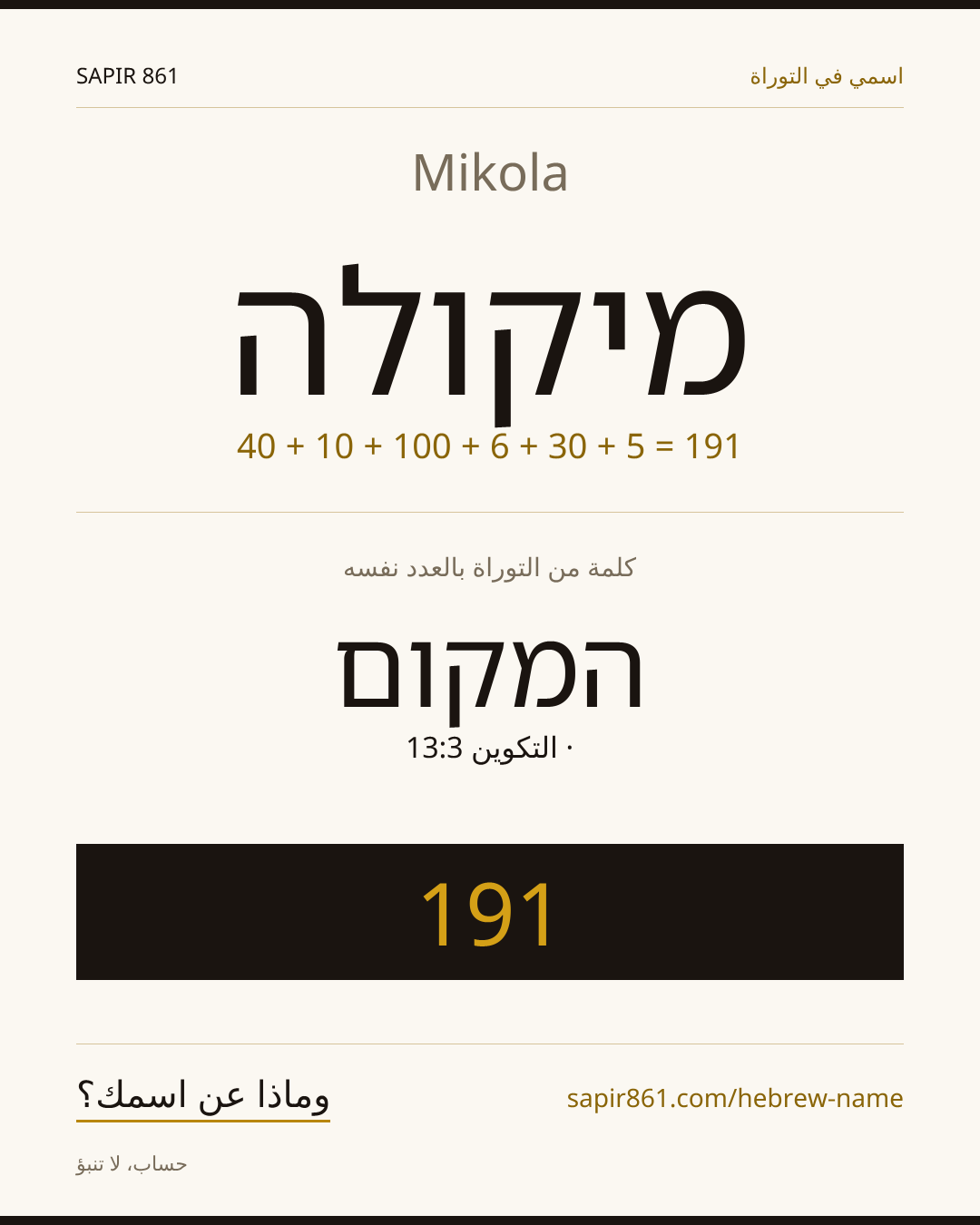 Mikola — מיקולה
