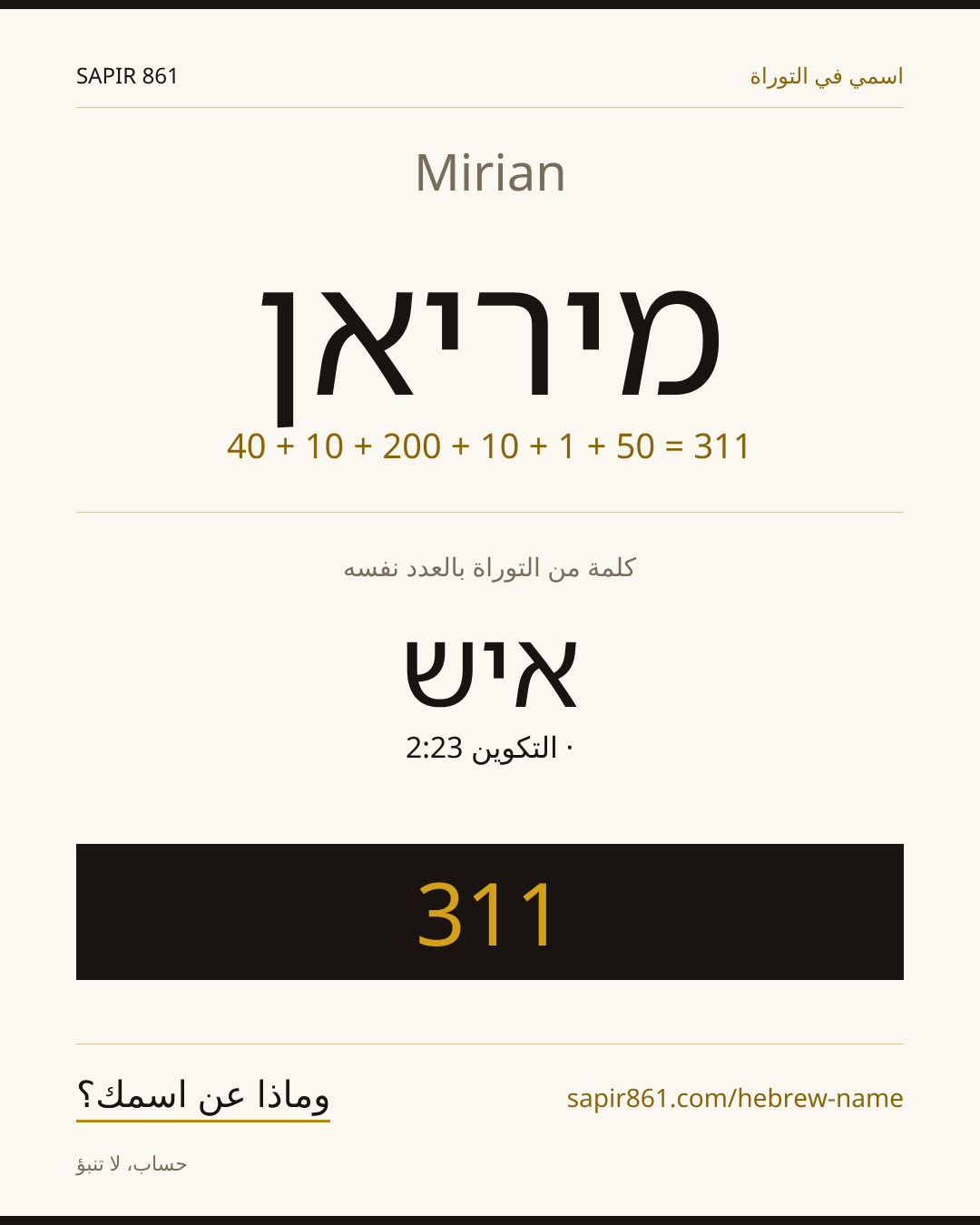 Mirian — מיריאן