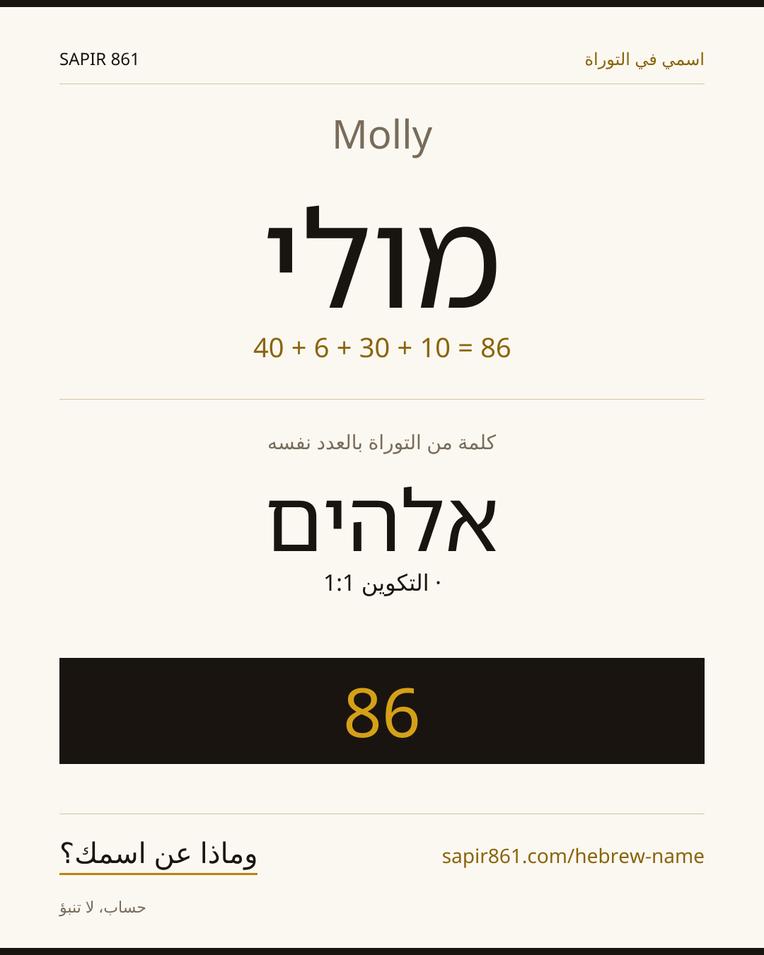 Molly — מולי