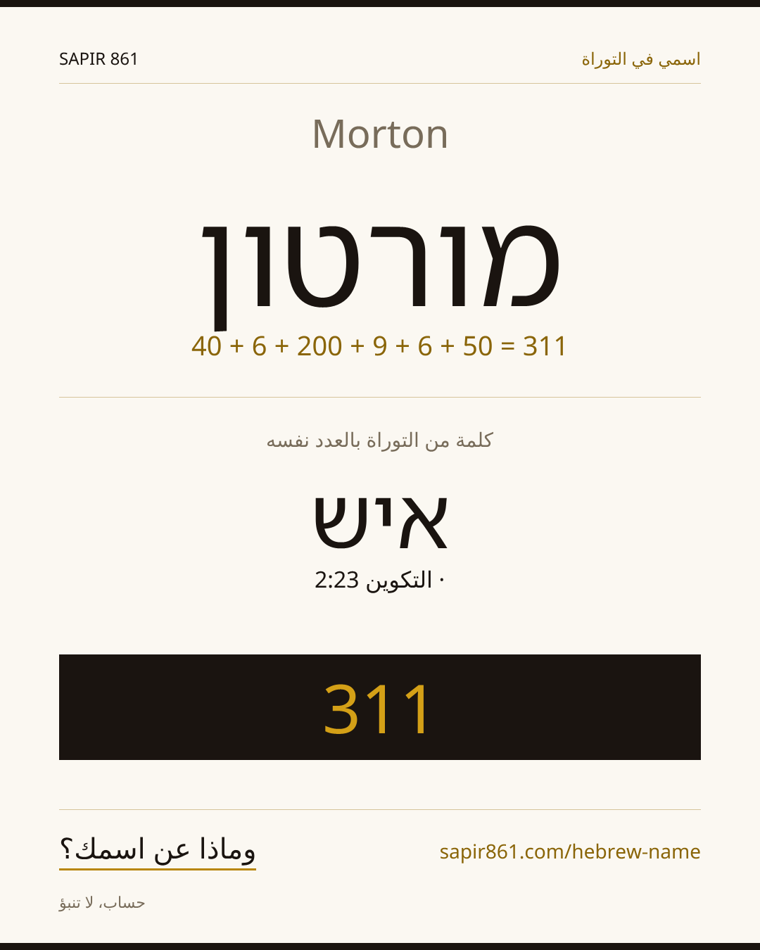 Morton — מורטון