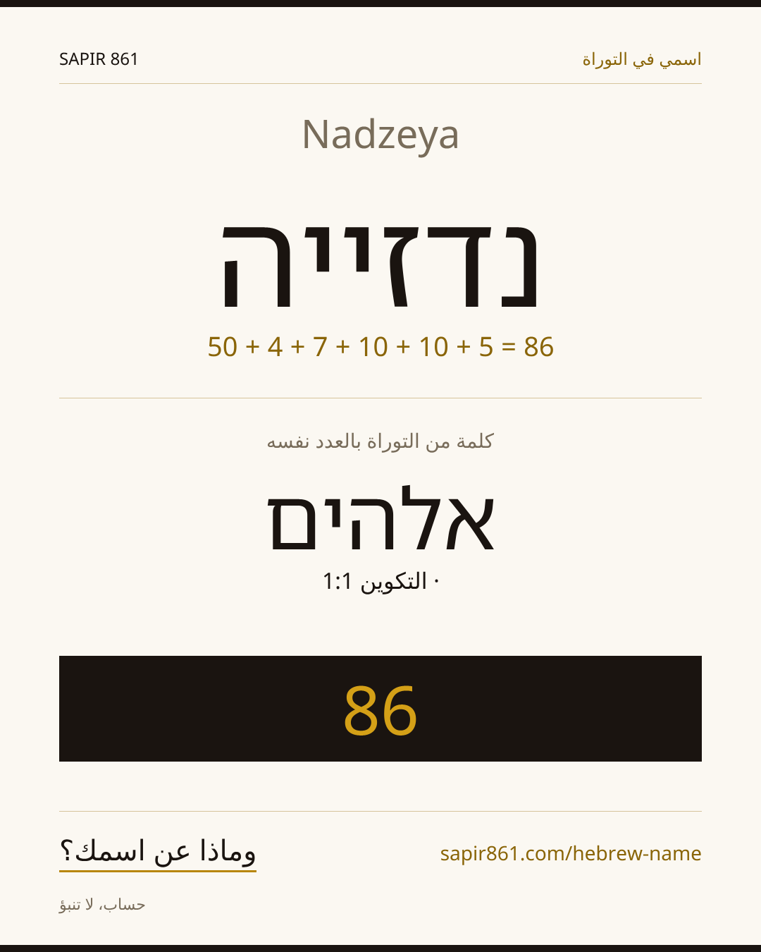 Nadzeya — נדזייה
