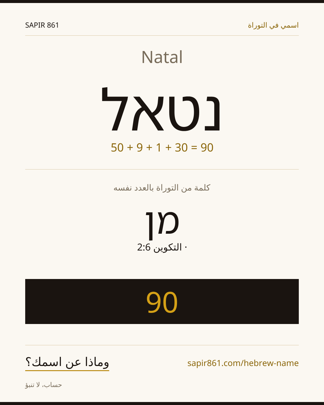 Natal — נטאל