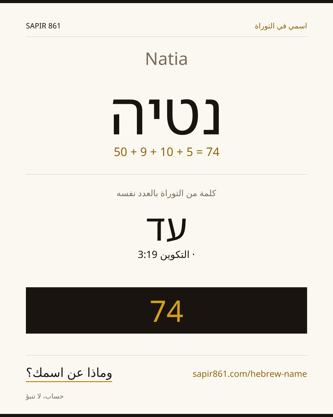 Natia — נטיה