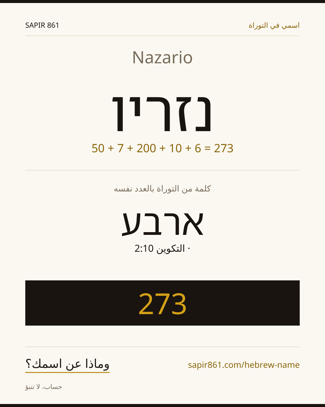 Nazario — נזריו