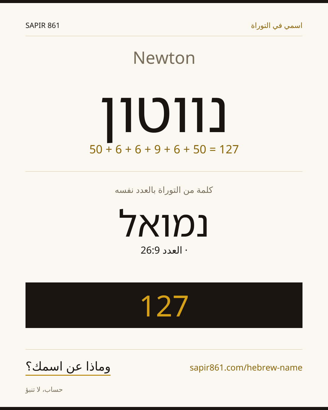 Newton — נווטון